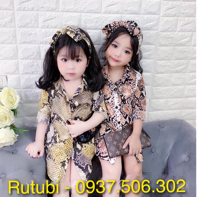 Váy sơ mi bé gái ( nguyễn trâm)