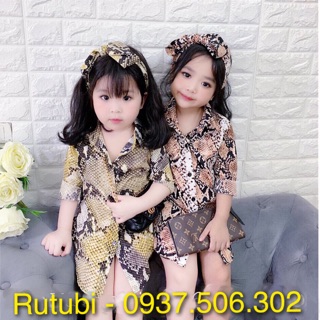 Váy sơ mi bé gái ( nguyễn trâm)