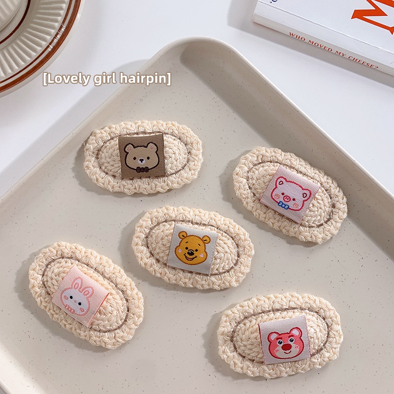 Kẹp Tóc Hình Hoạt Hình Vui Nhộn Cho Nữ