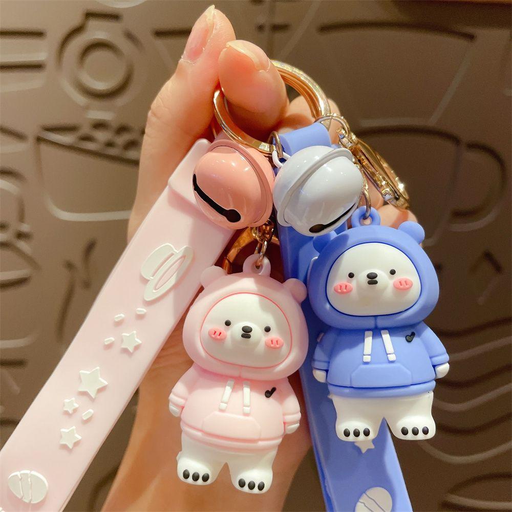 Móc Khóa Hình Gấu Bông Xinh Xắn