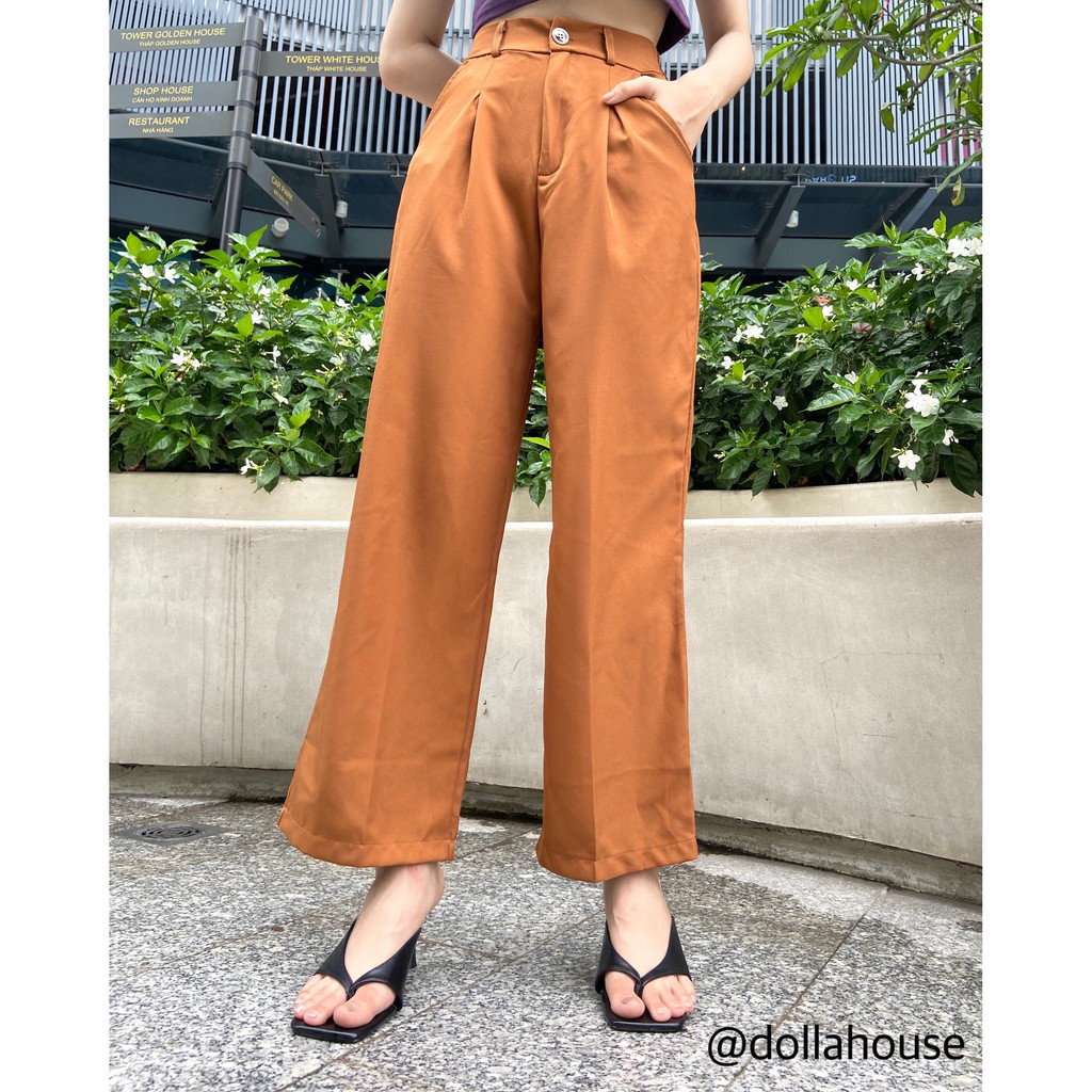 Quần tây ống rộng thời trang Hàn Quốc mẫu 748 | BigBuy360 - bigbuy360.vn