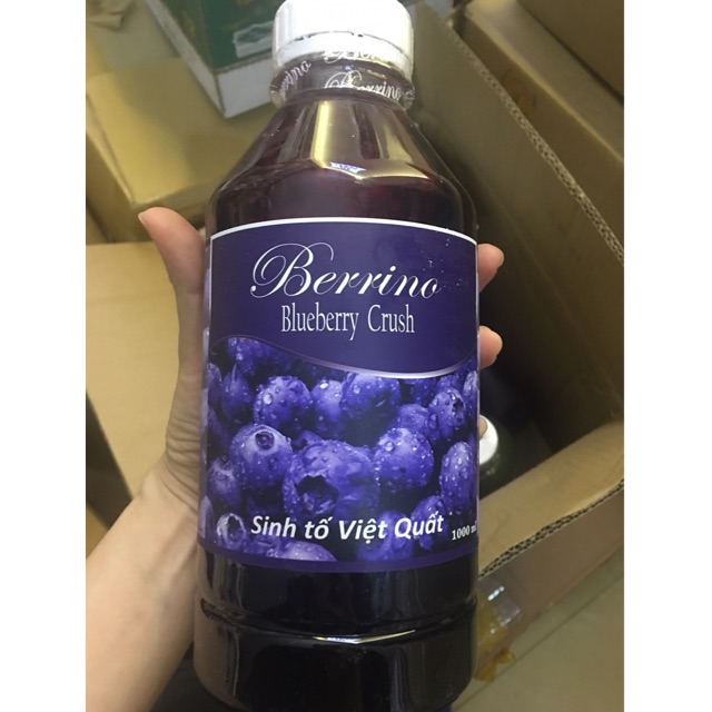 Sinh tố Việt Quất Berrino
