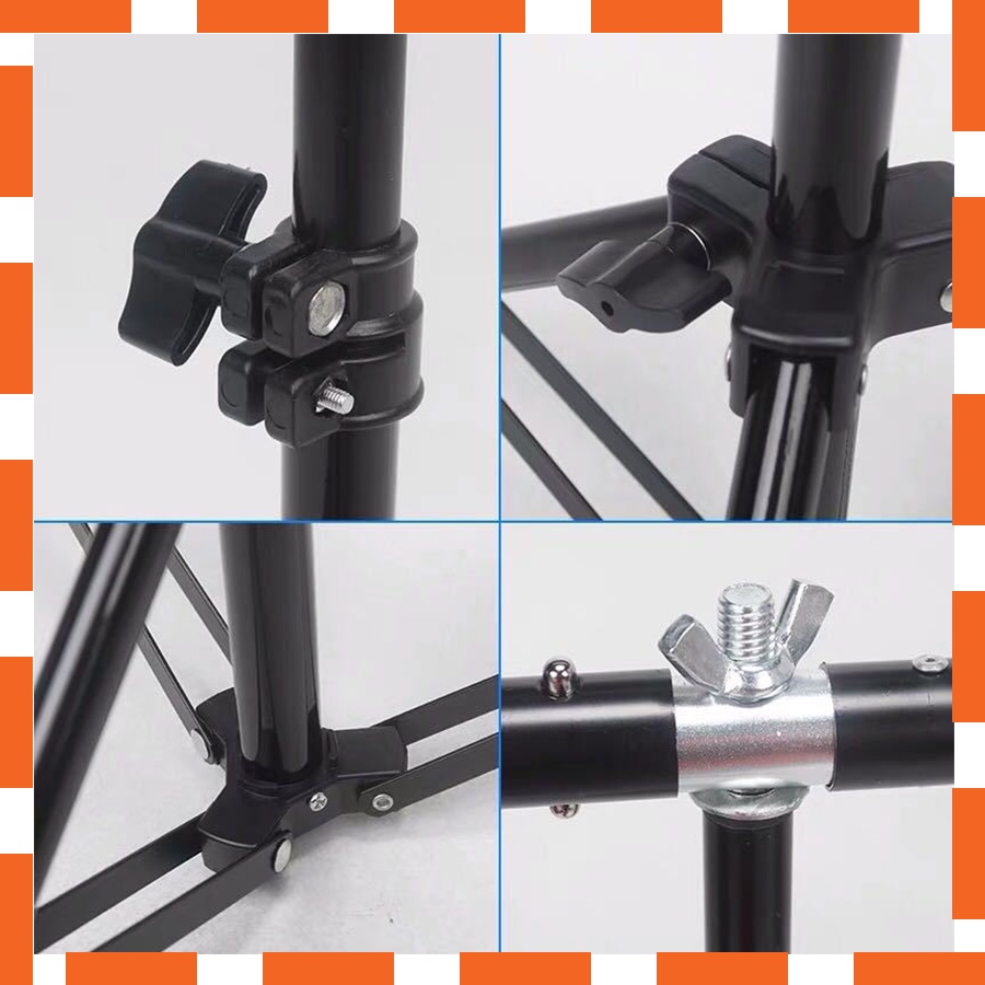 Khung treo phông nền chữ T, TẶNG KẸP và TÚI, khung treo phông setup studio - DiTu Decor