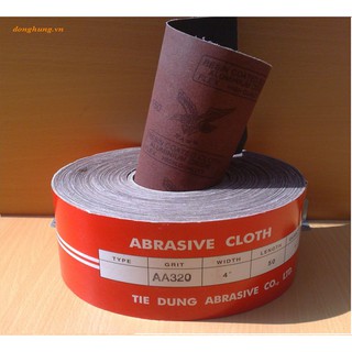 Nhám cuộn, vải nhám Con Ó rộng 4"