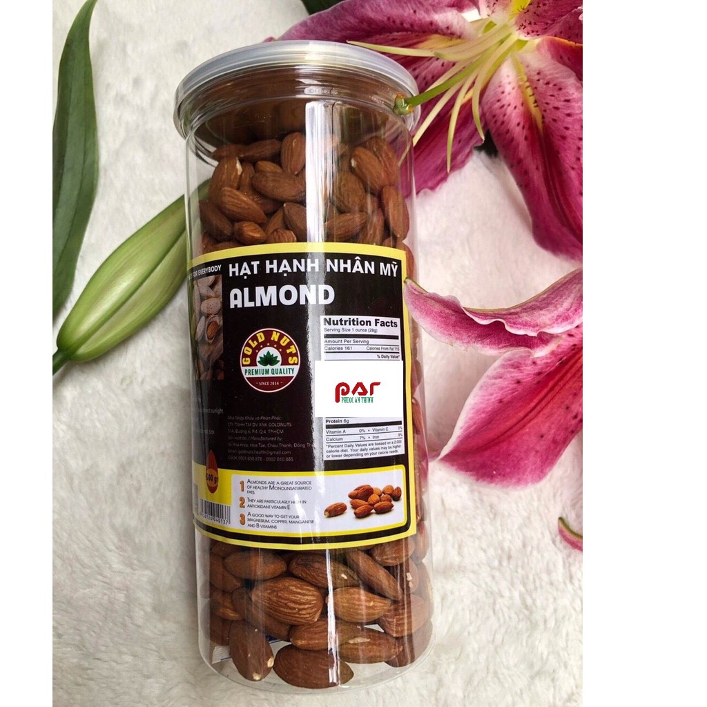 HẠNH NHÂN ĐÃ TÁCH VỎ 500G (CHƯA RANG_ ĐÃ RANG)