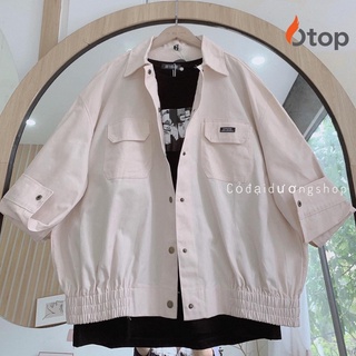 Áo Khoác Bomber Chất Kaki Otop