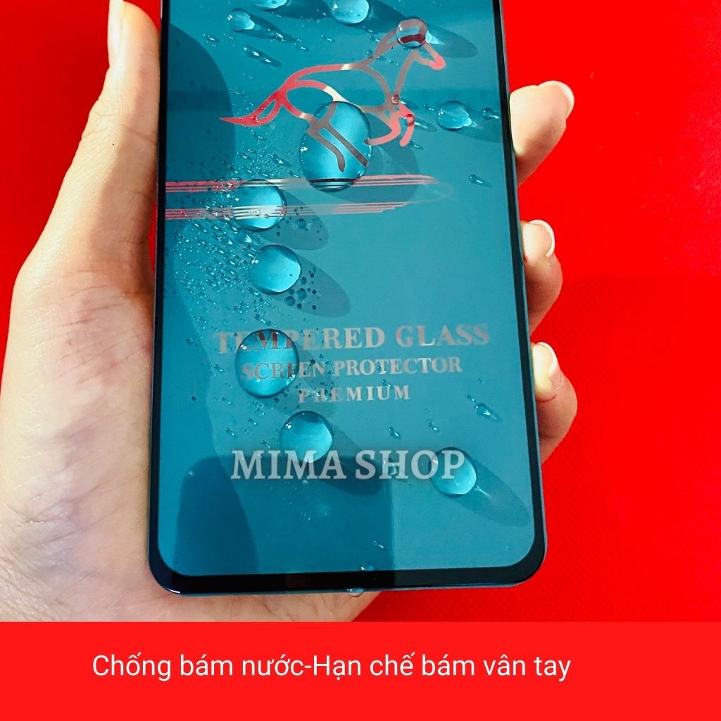 Kính Cường Lực Xiaomi Redmi 9C - Siêu Mượt-Full màn cao cấp- Cảm ứng siêu nhạy-Không bám vân tay