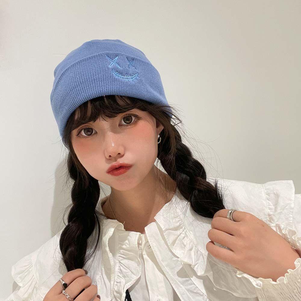 Mũ Dệt Kim Màu Sắc Đơn Giản Phong Cách Hip Hop Hàn Quốc Cá Tính Cho Nam