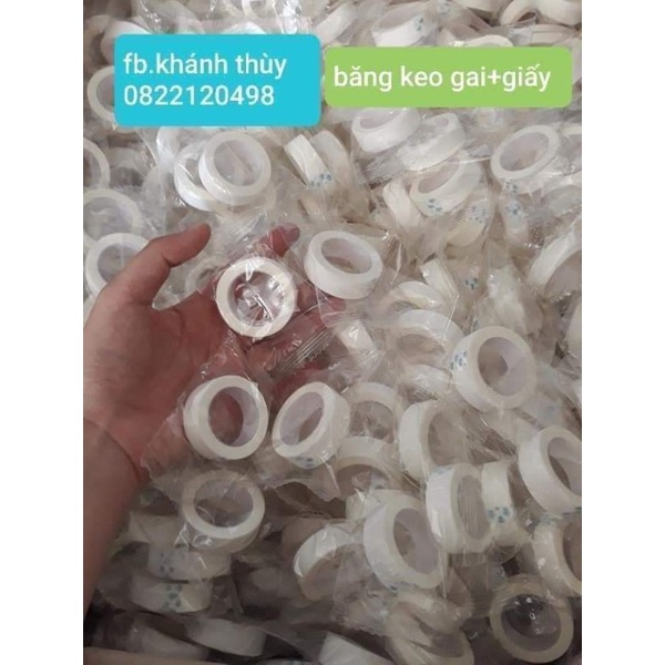 băng keo lụa dán mí .