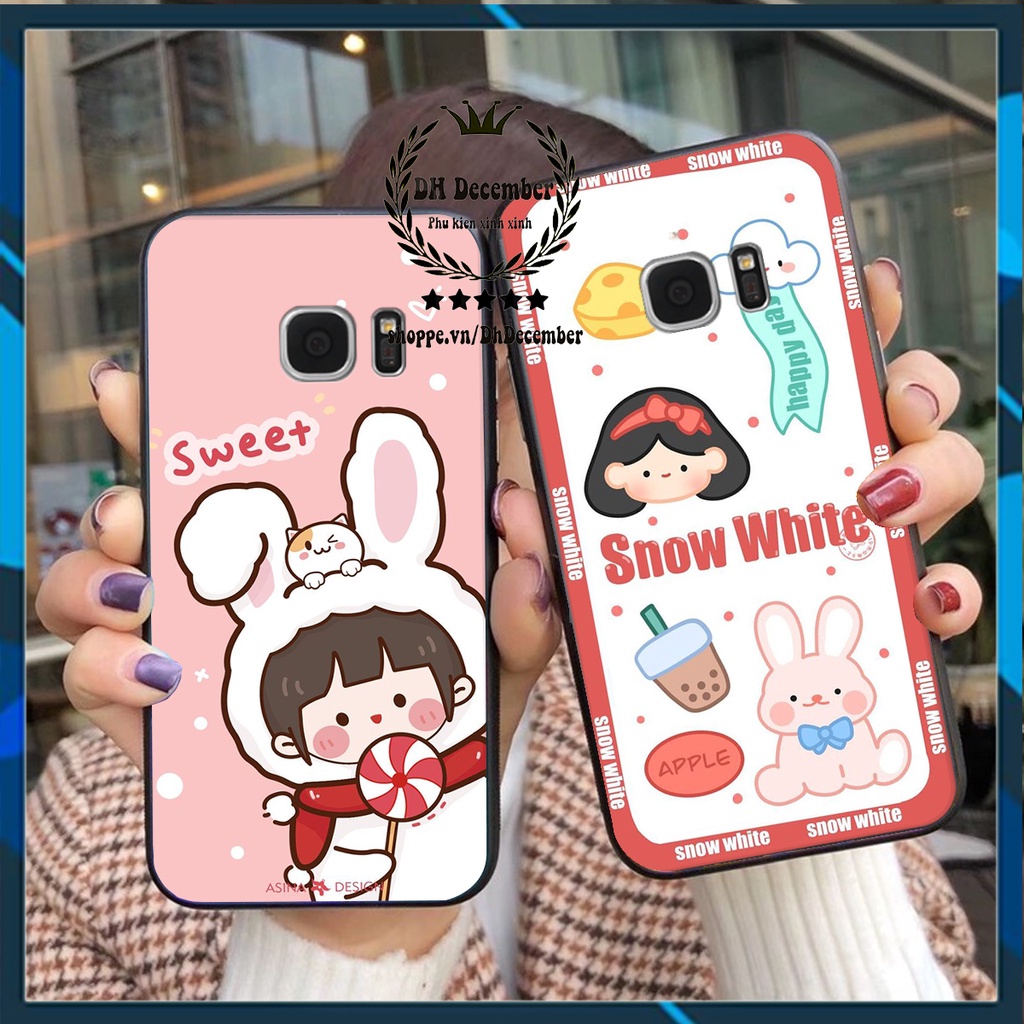 Ốp lưng Samsung S7 / S7 EDGE in hình 3D lucky, gấu Beer xinh xắn - KHÔNG NÊN BỎ LỠ