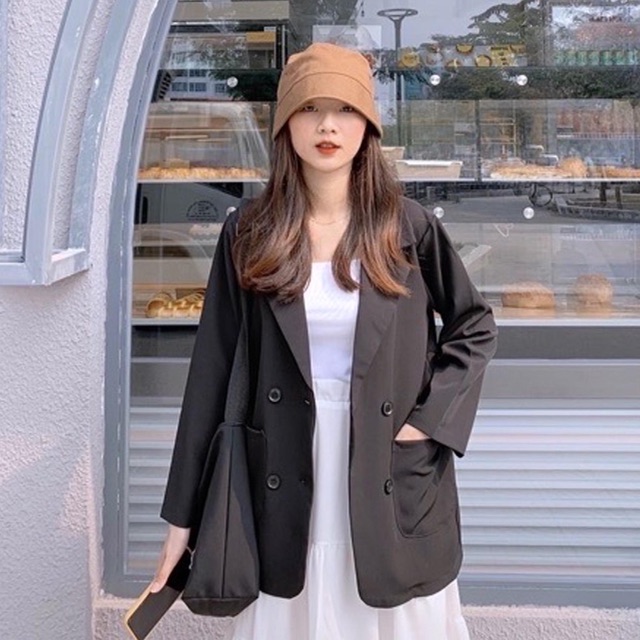 Áo Blazer nữ phong cách hàn quốc- Áo khoác vest ulzzang