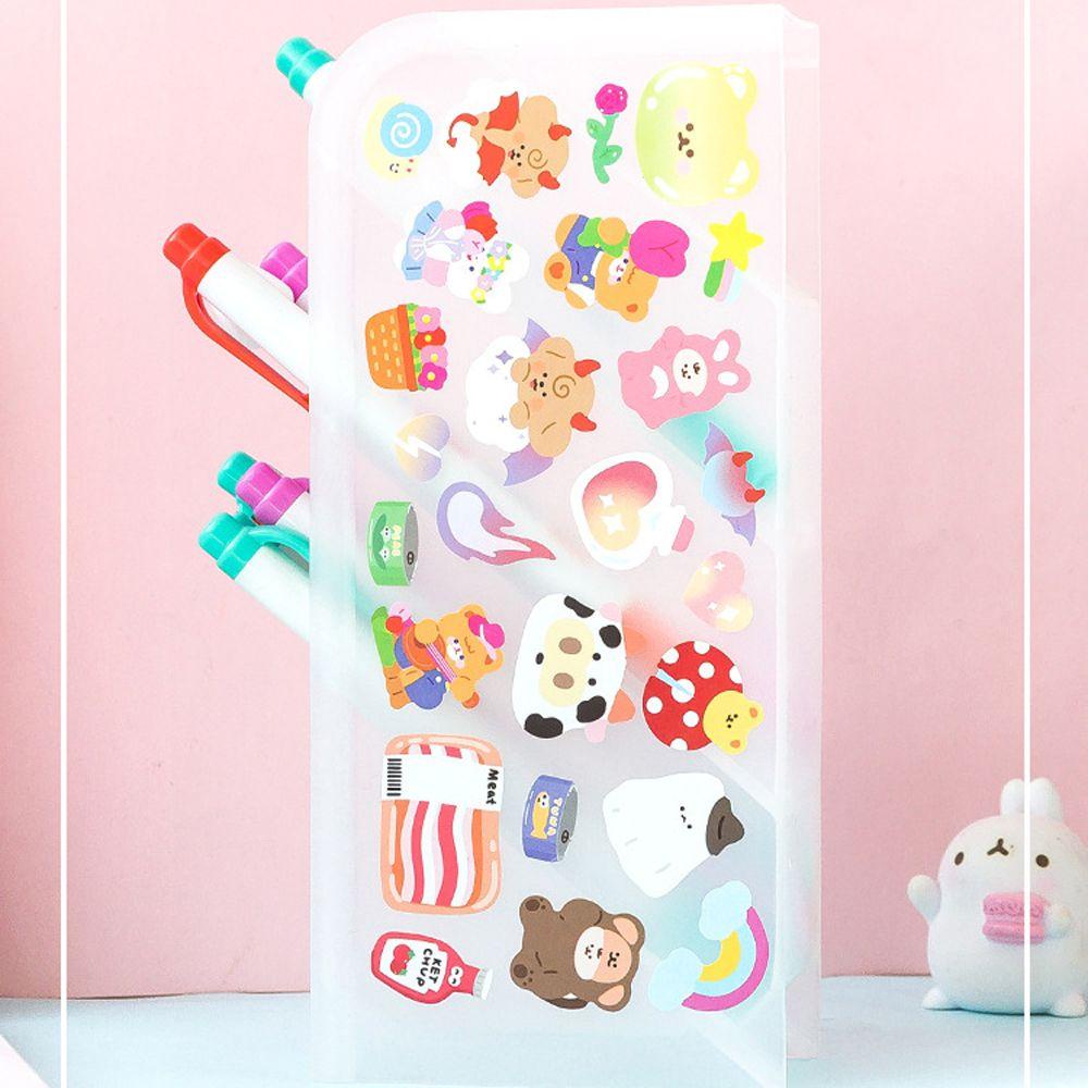 PEWANY Băng Keo Dán Trang Trí Sổ Tay Họa Tiết Dễ Thương Sáng Tạo