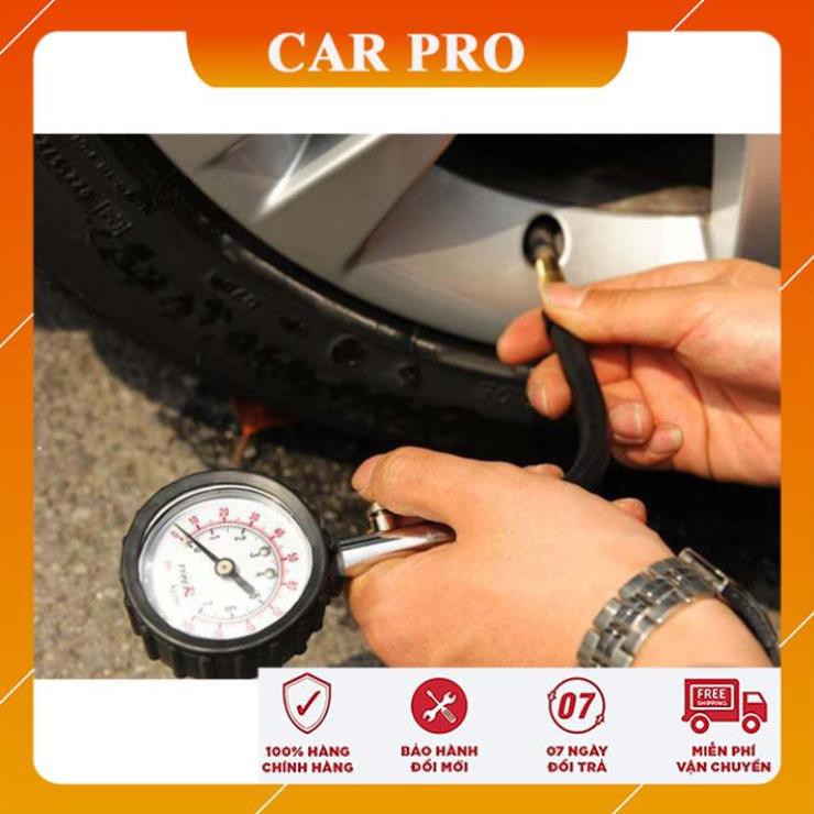 Đồng hồ đo áp suất lốp - Hàng xịn nhập khẩu - CAR PRO