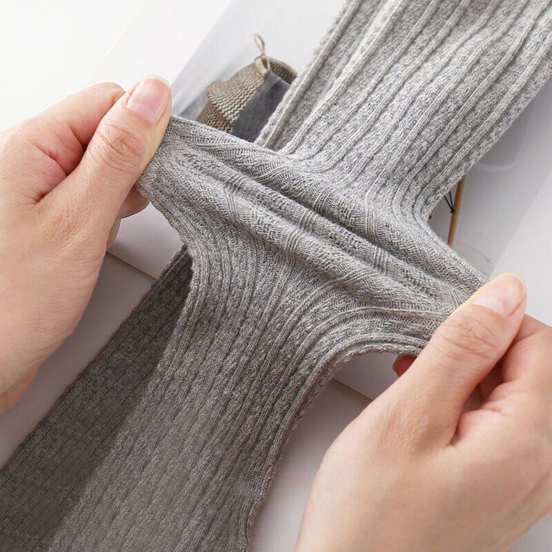 Quần Tất Cotton Mềm Mại Co Giãn Màu Trơn Phong Cách Công Chúa Cho Bé Gái