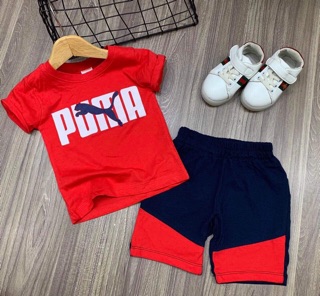 Combo 5 bộ bé trai size nhí
