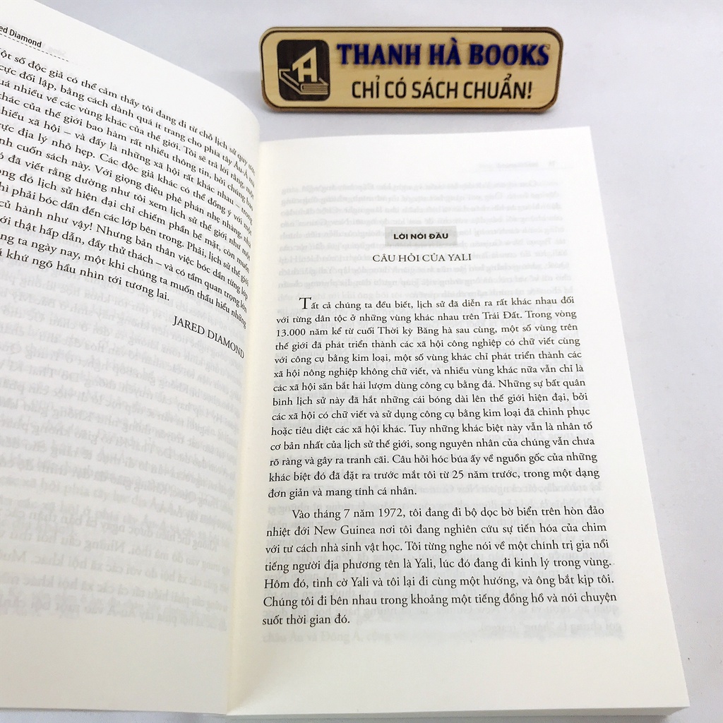 Sách - Súng, vi trùng và thép - Định mệnh của các xã hội loài người