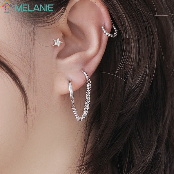 [Bán Chạy] Bông Tai Hợp Kim Phong Cách Hàn Quốc Cho Nữ