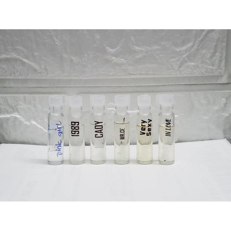 Ống test nước hoa 1ml mùi mới