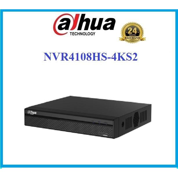 Đầu ghi hình IP Dahua NVR4108-4KS2 CHÍNH HÃNG DSS