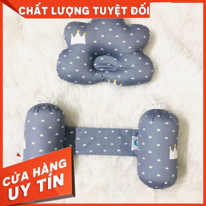 Bộ gối chặn bông đám mây cao cấp cho bé