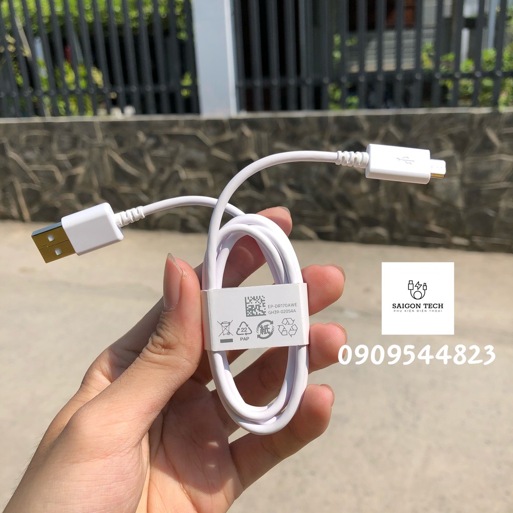 Combo Bộ Cục Củ Sạc và Dây Cáp Sạc Nhanh Samsung Cổng Micro USB 🔥Zin🔥 Tương Thích Các Dòng S7/A6/A7/A10/J3/J4/J5/J6/J7/