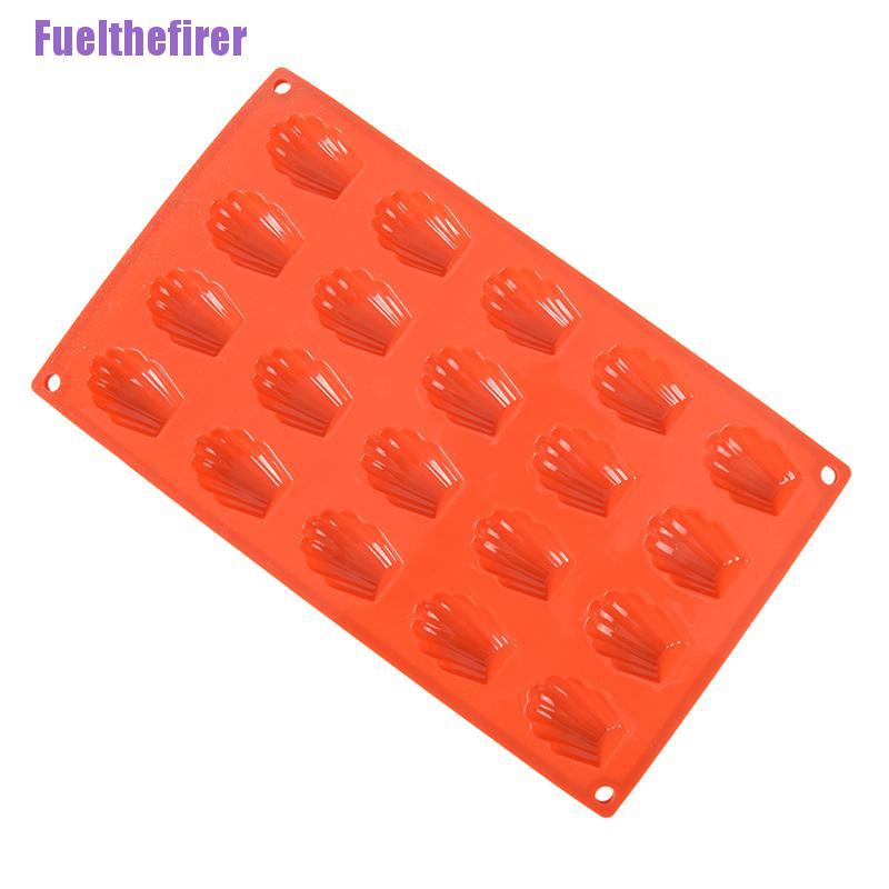 Khuôn Silicone Làm Bánh Hình Vỏ Sò