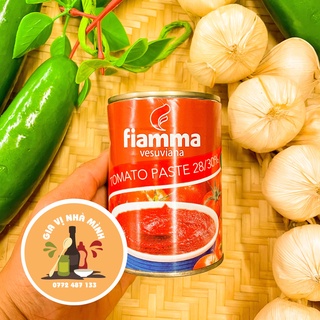 TƯƠNG CÀ CHUA XAY NHUYỄN FIAMMA -TOMATO PASTE-400GR