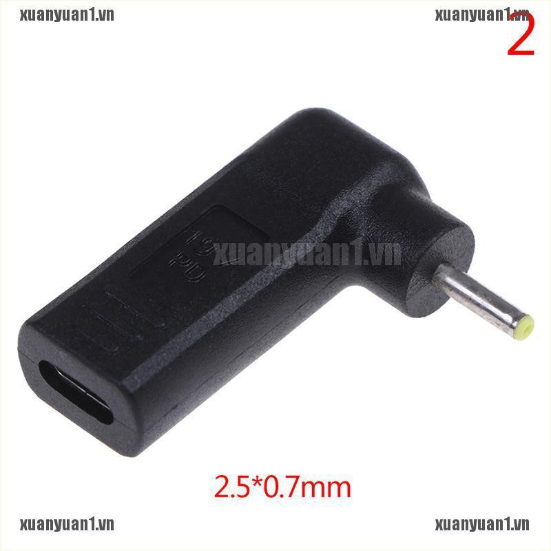 Giắc Cắm Sạc Chuyển Đổi usb type c female dc Cho Laptop XUANYUAN1
