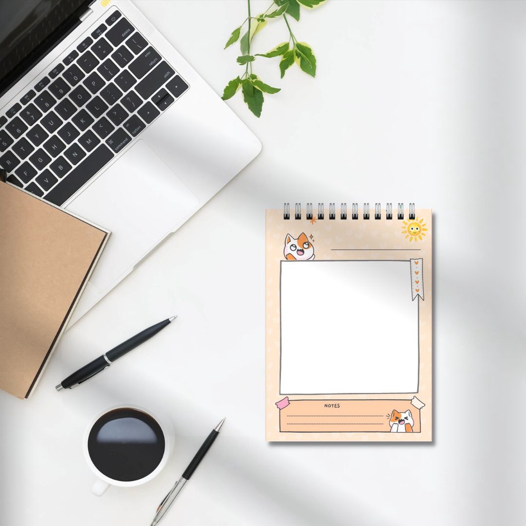 Sổ tay ghi chép từ vựng, lập kế hoạch lịch trình tiện lợi, có thể xé rời size 14.5x10cm