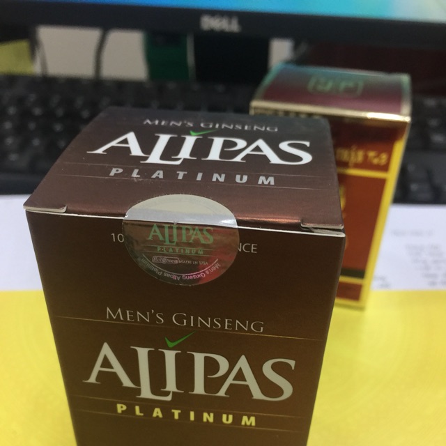 Alipas platinum (ảnh thật sản phẩm , date 7/2021) 30 viên, mã sp alipas