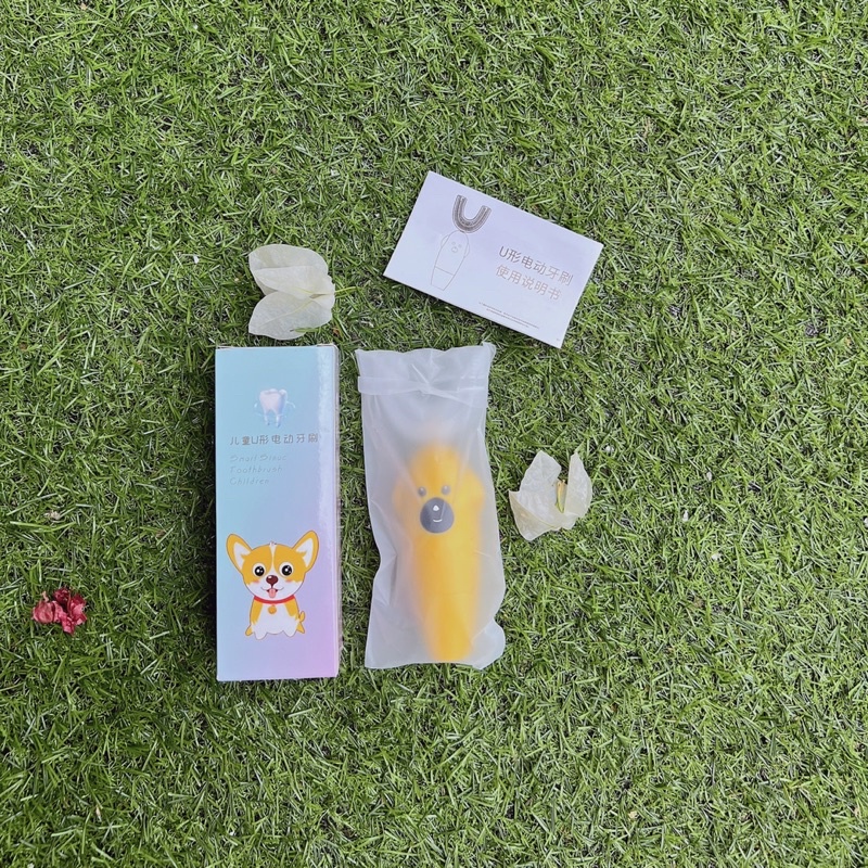 Bàn chải đánh răng điện chữ U cho bé