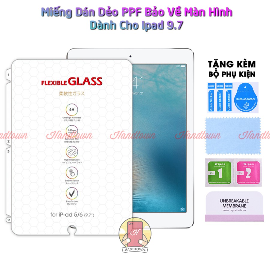 Miếng Dán Màn Hình Mặt Trước PPF Dành cho Ipad 9.7