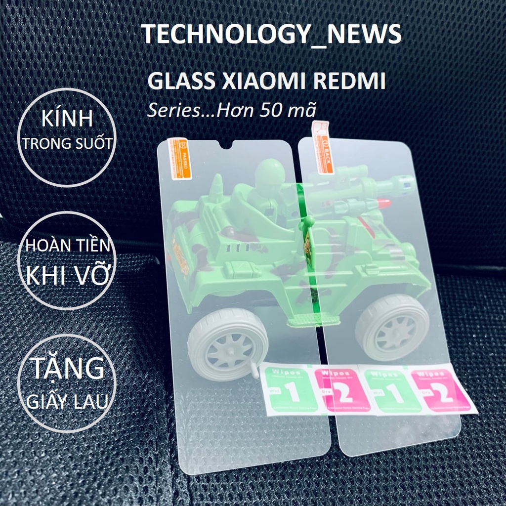 Kính cường lực Xiaomi Mi 11 Lite/ Redmi Note 10/12/12s/12c/12t/11t/11s/10a/9s/ Redmi 9/9t/9c/9a/8/7/6/5/4/4x/Mi 10T pro