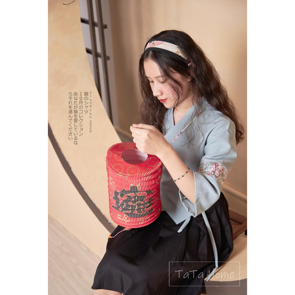 Áo Yukata Croptop Sakura/Geisha | BigBuy360 - bigbuy360.vn