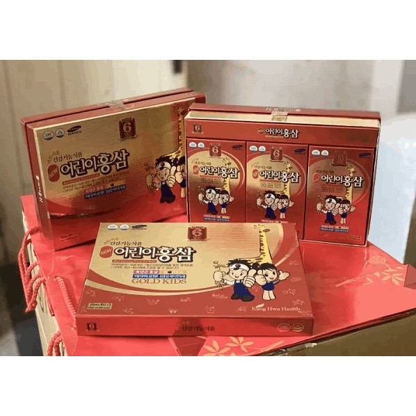 Hồng sâm baby hươu cao cổ set 3 hộp 10 gói - Hàn