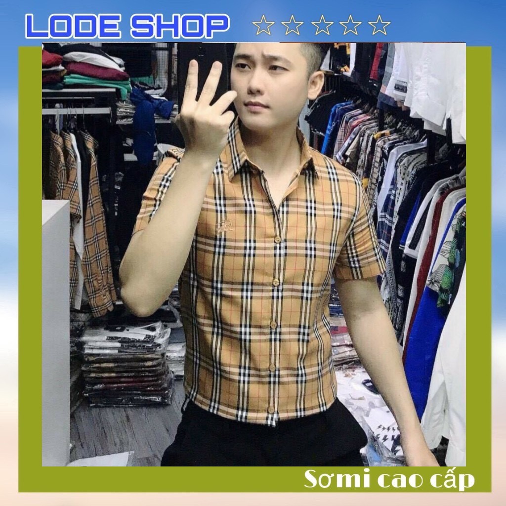 ÁO SƠ MI NAM NGẮN MẪU MỚI - 2021