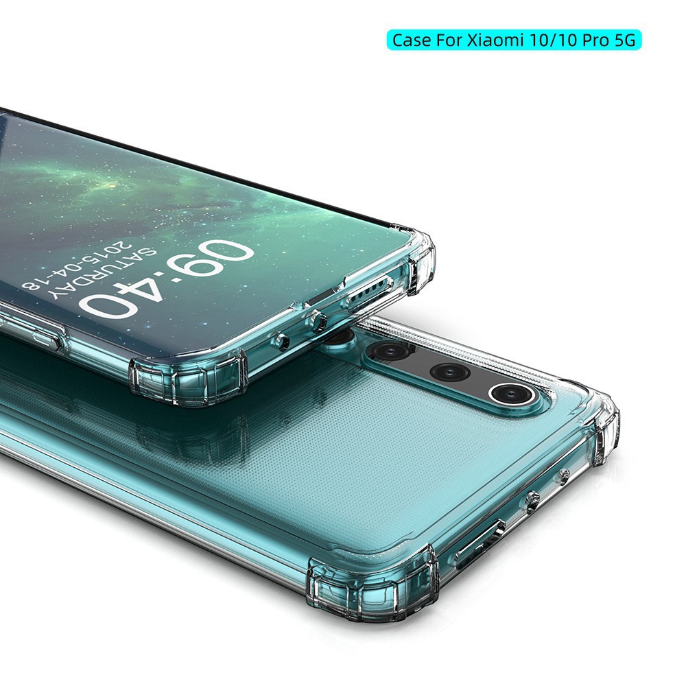 Ốp lưng Redmi 10C 10A 9 9A 9C Mi 9T Xiaomi 12T 11 Lite 5G 11T 11s 4G Note 11 Pro Poco X3 NFC C40 M2 trong suốt