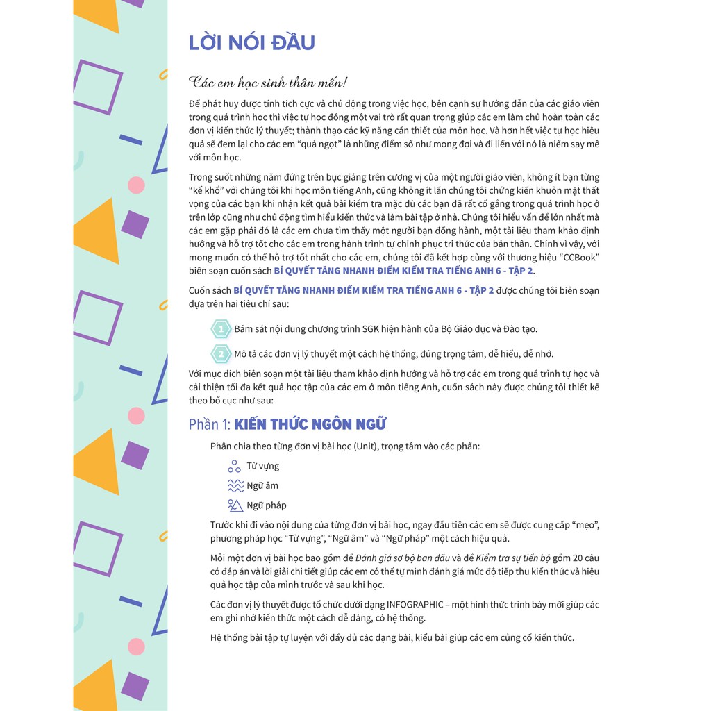 Sách - Bí quyết tăng nhanh điểm kiểm tra Tiếng Anh 6 tập 2 | BigBuy360 - bigbuy360.vn