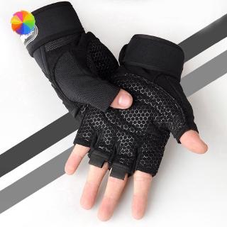 Găng Tay Thể Thao Hở Ngón Chống Trượt Phong Cách Quân Đội Tiện Dụng Cho Nam