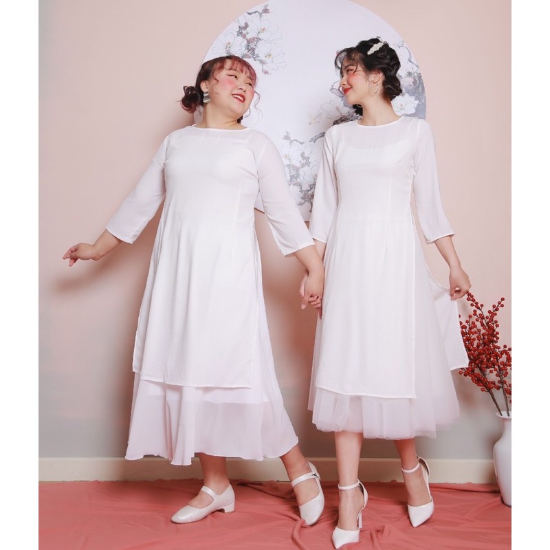 ÁO DÀI TẾT - BASIC AODAI - ÁO DÀI CÁCH TÂN THƯỜNG