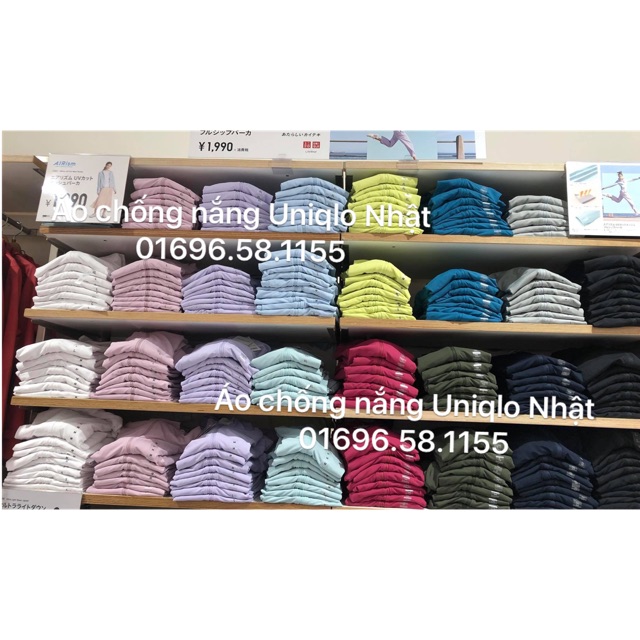 Áo chống nắng Uniqlo Nhật