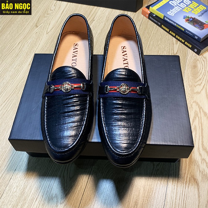 {VIDEO} Giày Da Nam Da Bò 100%, Đế Cao Su Đúc, Bảo Hành Da 12 Tháng - Mã K622