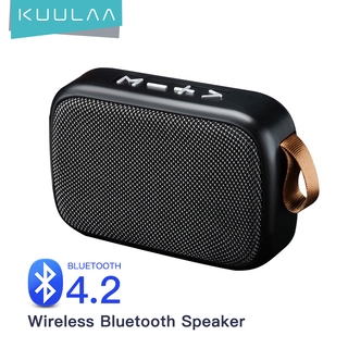 Loa Bluetooth Kuulaa 3D Âm Thanh Stereo Sống Động Hỗ Trợ FM