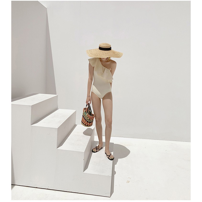 [ FREESHIP XTRA] Bikini lệch vai sang chảnh Hàn Quốc ảnh thât+video 100% sẵn L,XL- OLA BIKINI | BigBuy360 - bigbuy360.vn