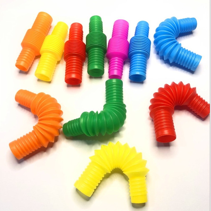 Set 7 Ống Đồ Chơi Mini 1.9cm Màu Sắc Ngẫu Nhiên Cho Trẻ Em