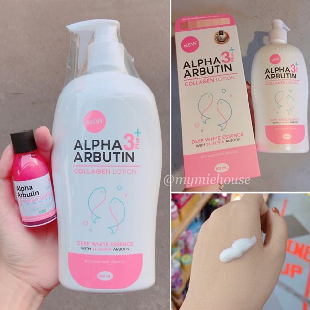 SỮA DƯỠNG TRẮNG ALPHA ARBUTIN COLLAGEN LOTION