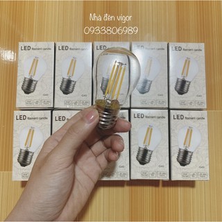 Combo 10 Bóng G45 4w Led Edison