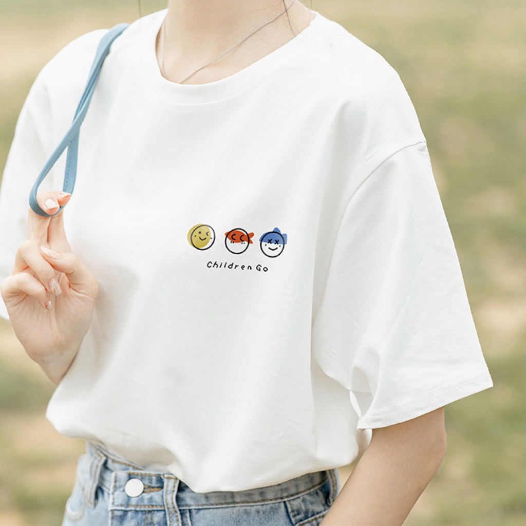 Áo Thun Nữ Children Go KENA Form Áo Đơn Giản Vải Cotton Mềm Mát - KAT-109 | BigBuy360 - bigbuy360.vn