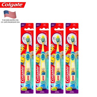Bộ 4 bàn chải Colgate Kids Minion (màu sắc ngẫu nhiên) - 4BANCHAIMINION