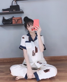 BỘ ĐỒ LỤA MẶC NHÀ
